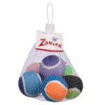 Zanies Tennisball Minis Hundespielzeug, 6er-Pack